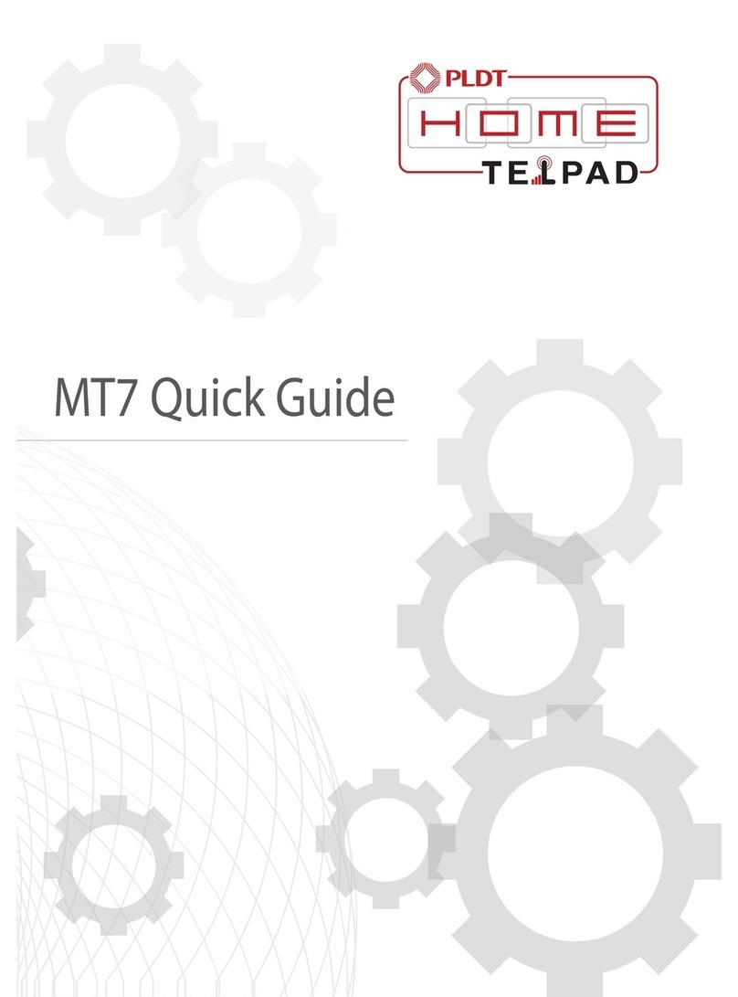 PLDT Home TELPAD MT7 quick guide