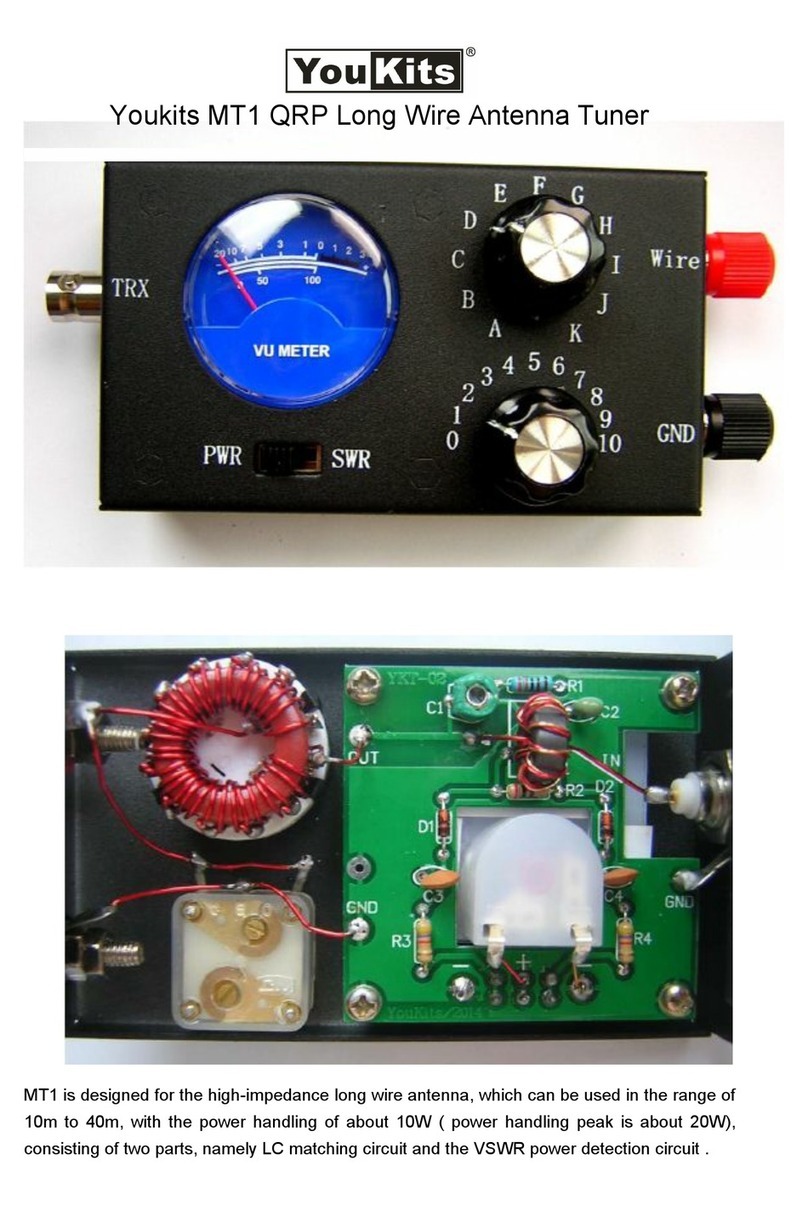 YouKits MT1 QRP user manual