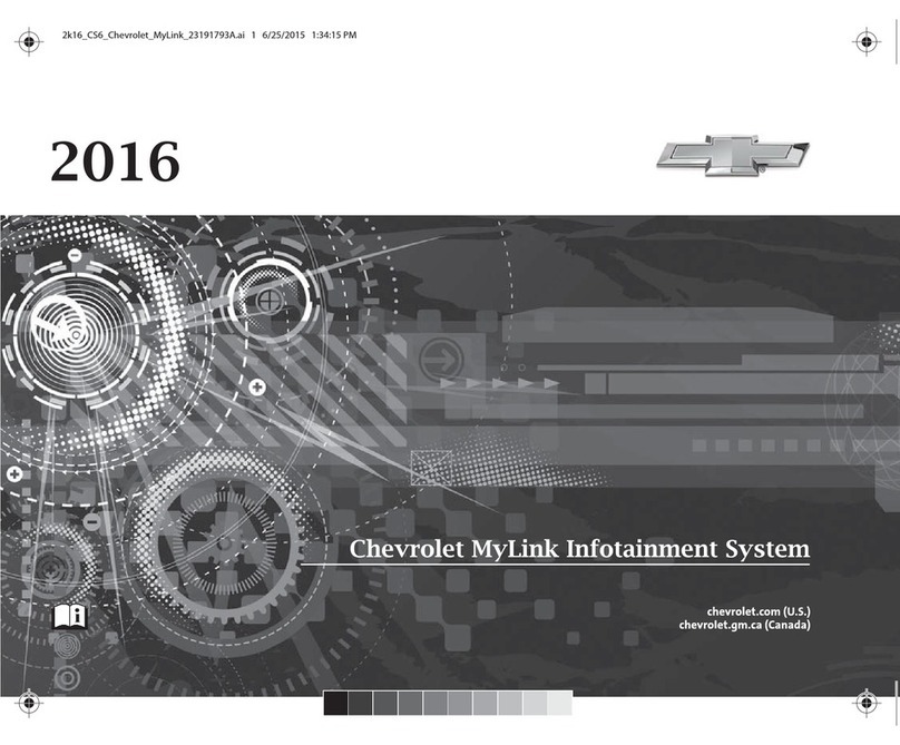 Chevrolet MyLink user manual