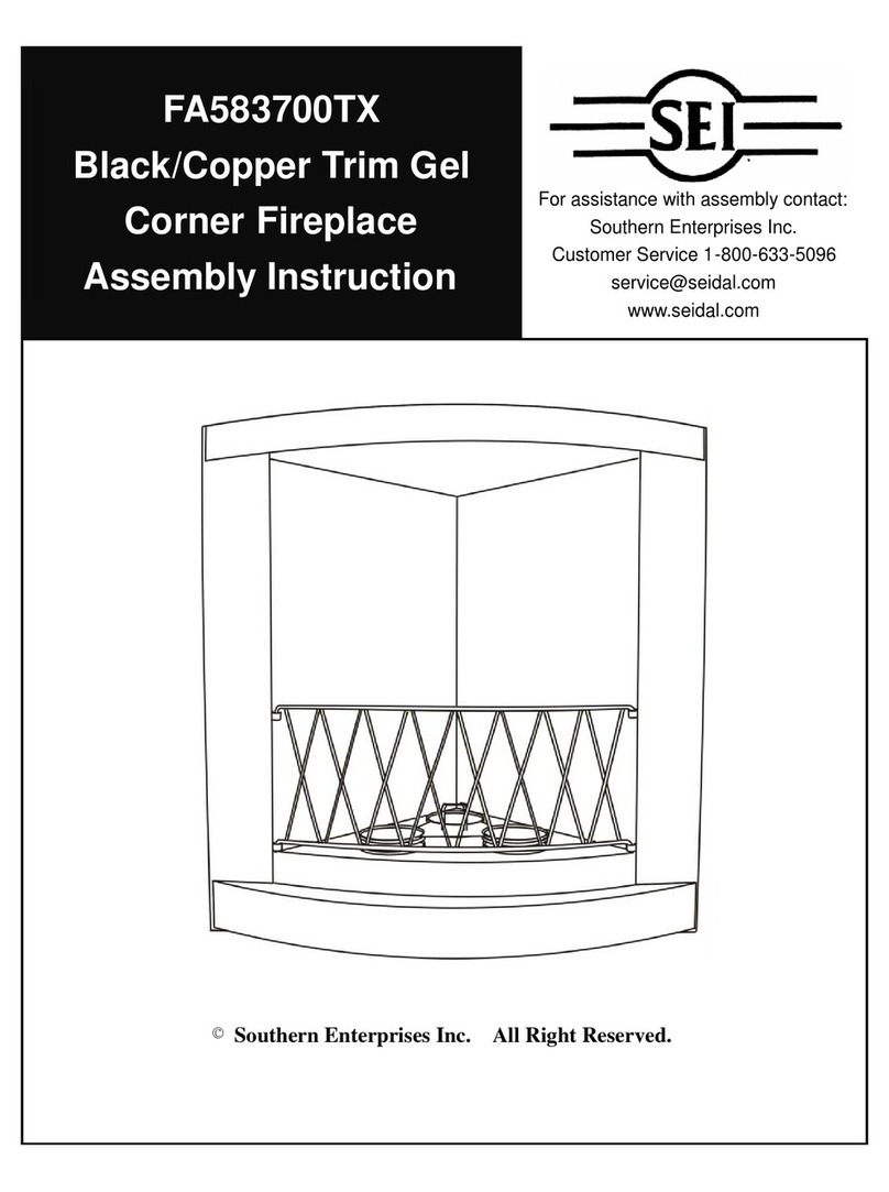 SEI FA583700TX Assembly instruction