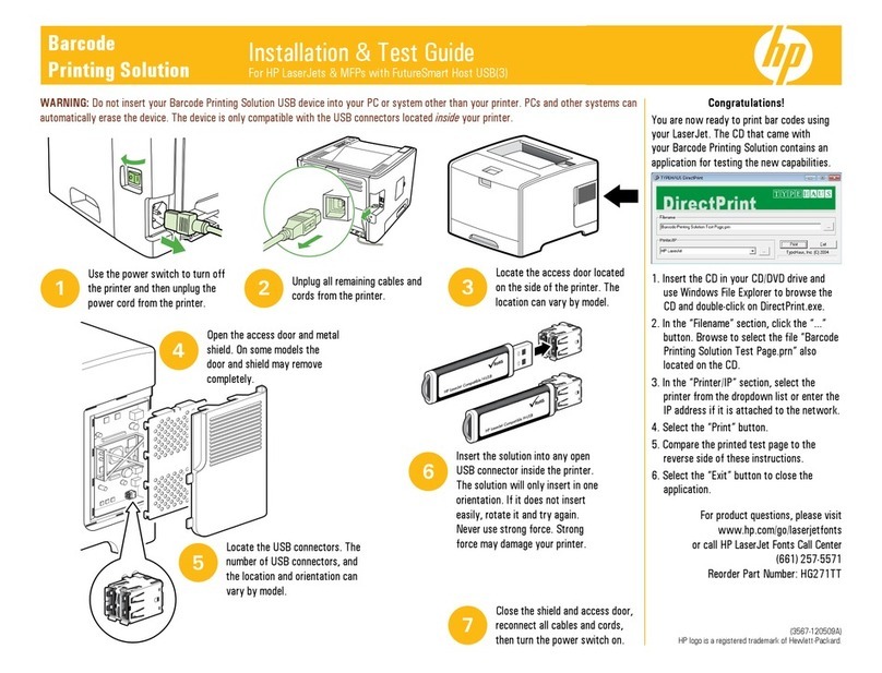 HP LaserJetsseries User manual HP LaserJetsseries User manual