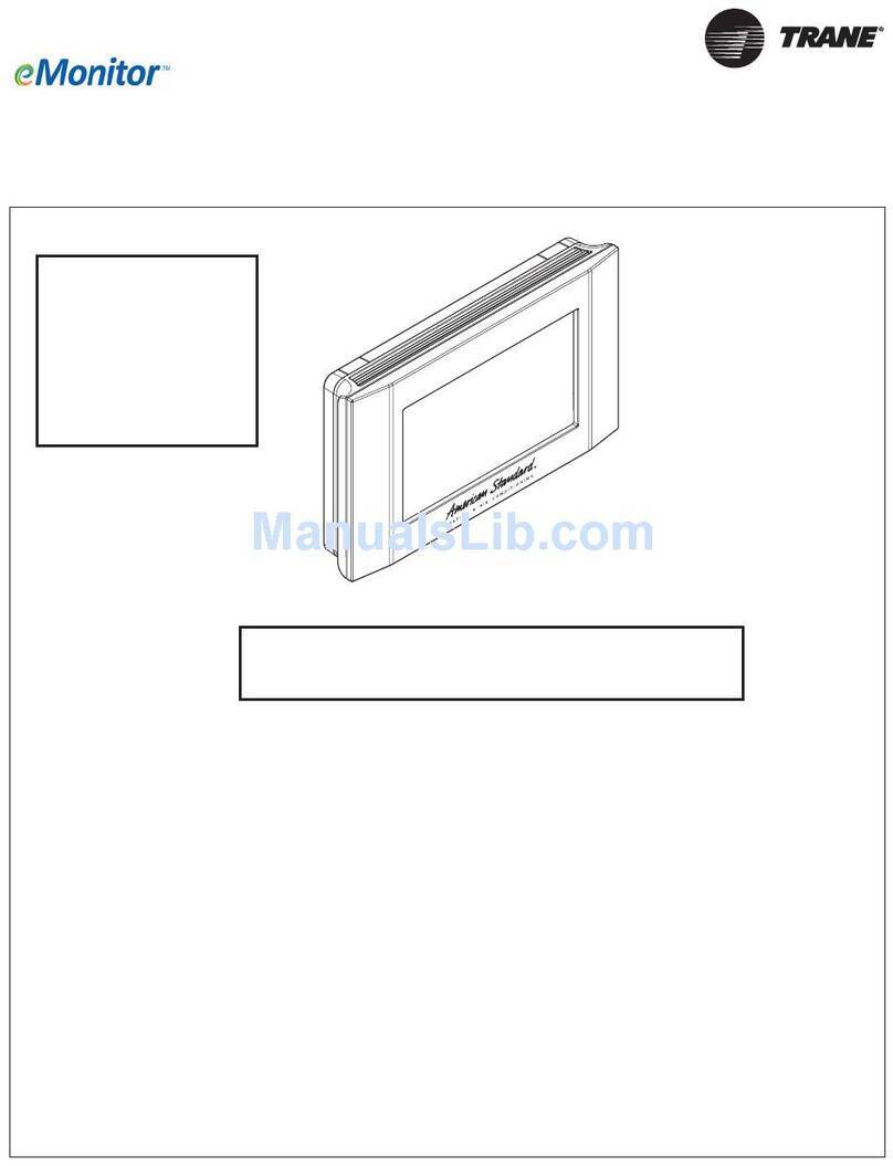Trane 7CONT624AS42DA User's guide and installation instructions