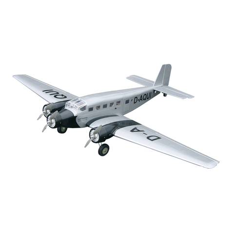 VQ Model Junkers JU-52 User manual