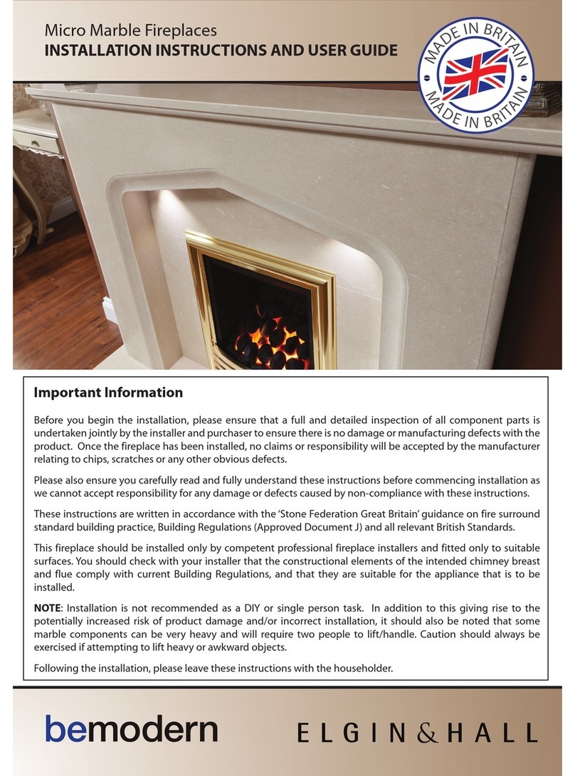bemodern Elgin & Hall Installation instructions and user guide bemodern Elgin & Hall Installation instructions and user guide
