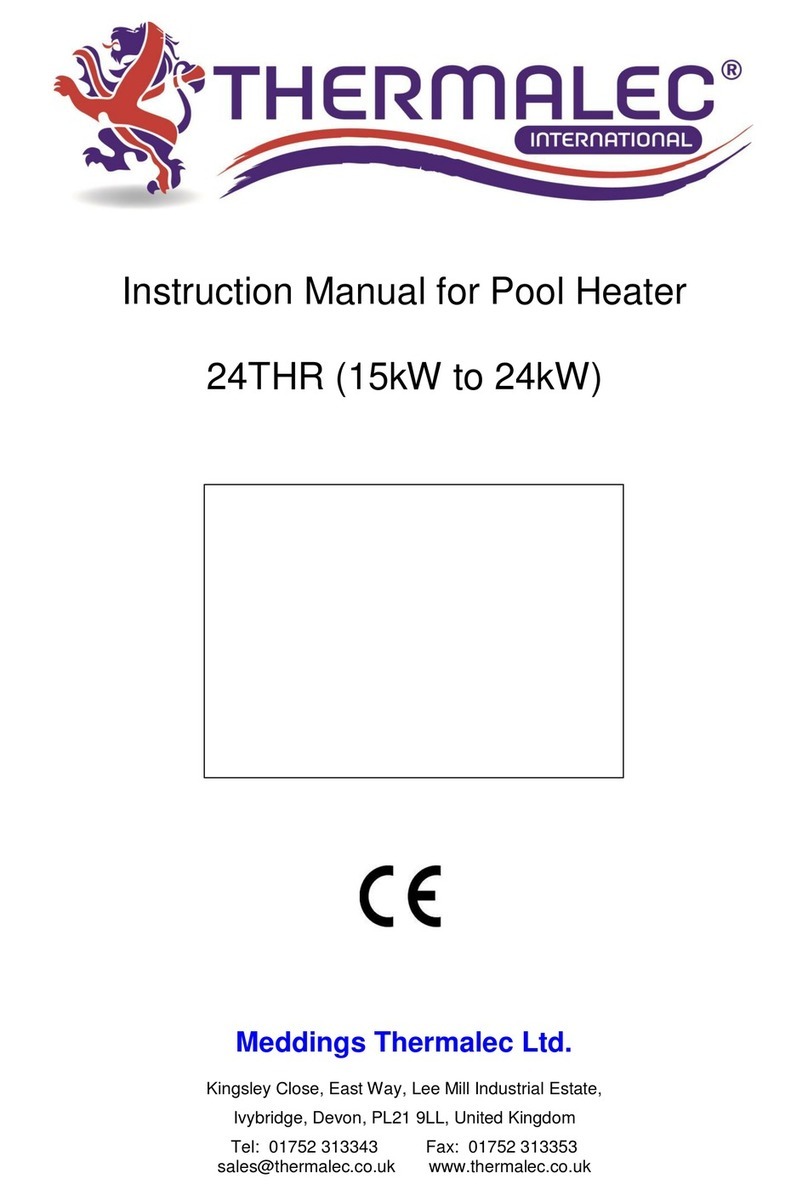 Thermalec 24THR instruction manual