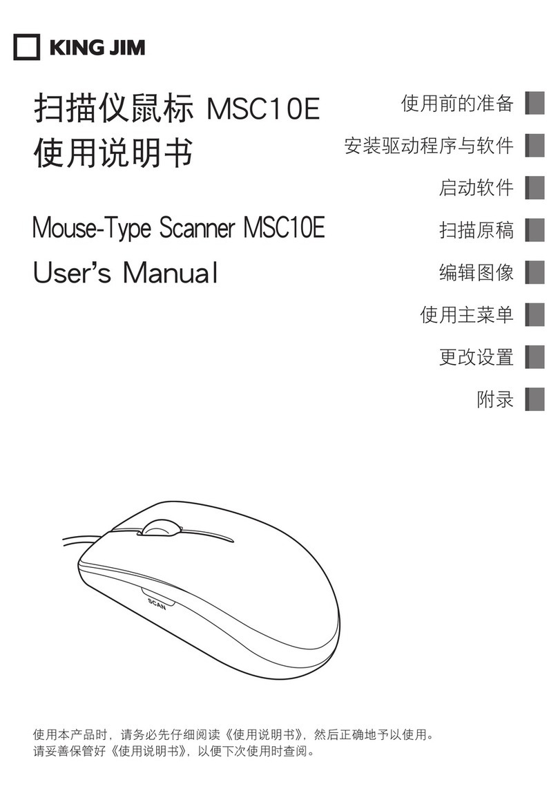 King Jim MSC10E user manual