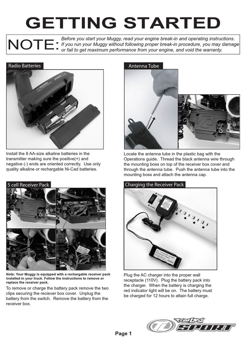 Team Losi Muggy User manual