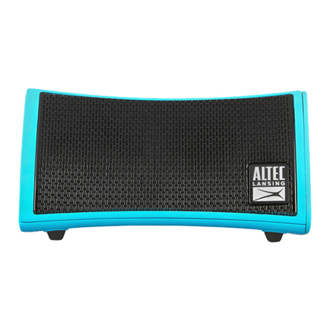 Altec Lansing INMOTION MINI IMW556 quick start guide