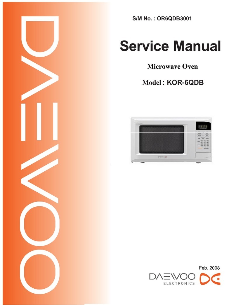 Daewoo KOR-6QDB Service manual