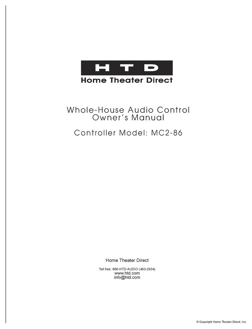 HTD mc2-86 owner's manual