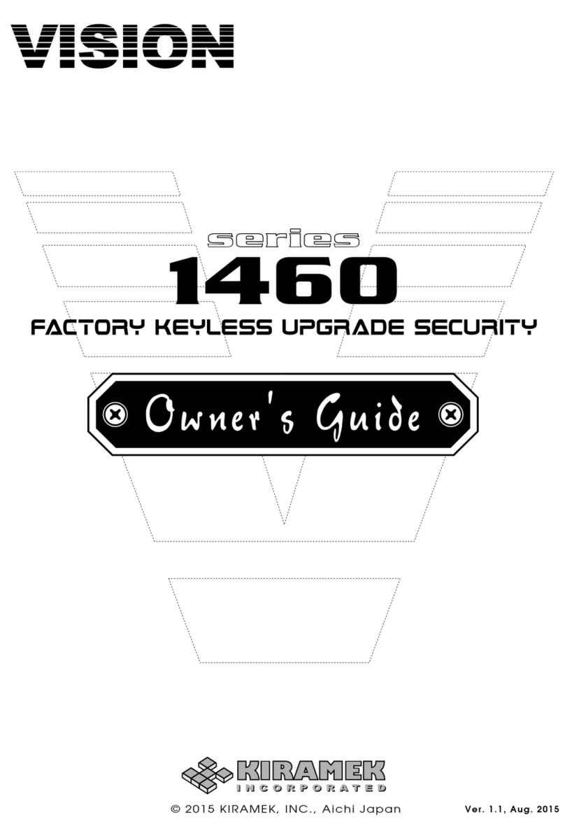 Kiramek 1460 series owner's guide