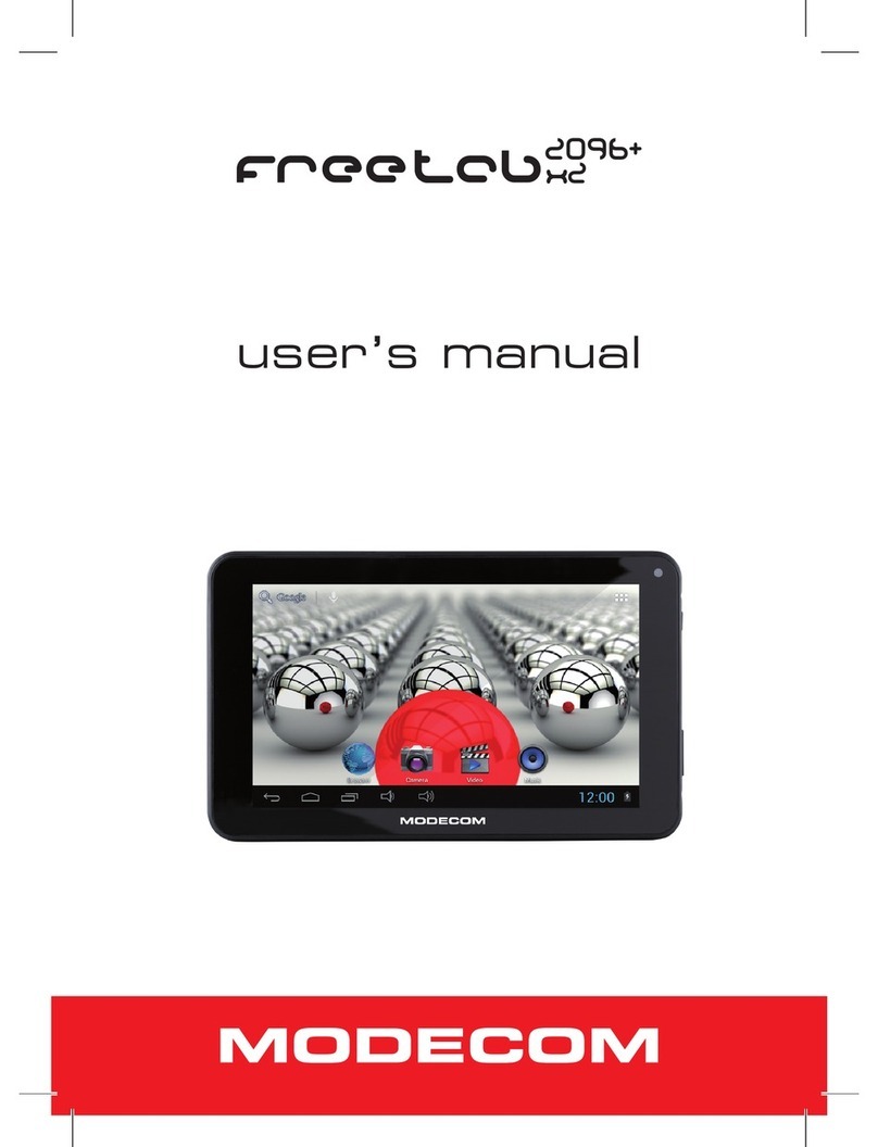 Modecom FreeTAB 2096 X2 User manual Modecom FreeTAB 2096 X2 User manual