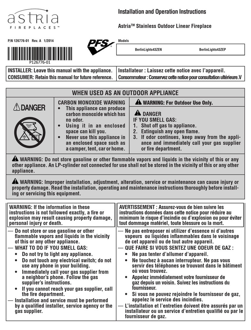 Astria BerlinLights43ZEP User manual