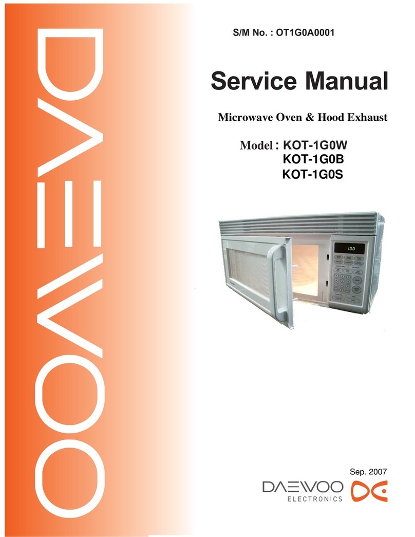 Daewoo KOT-1G0S User manual