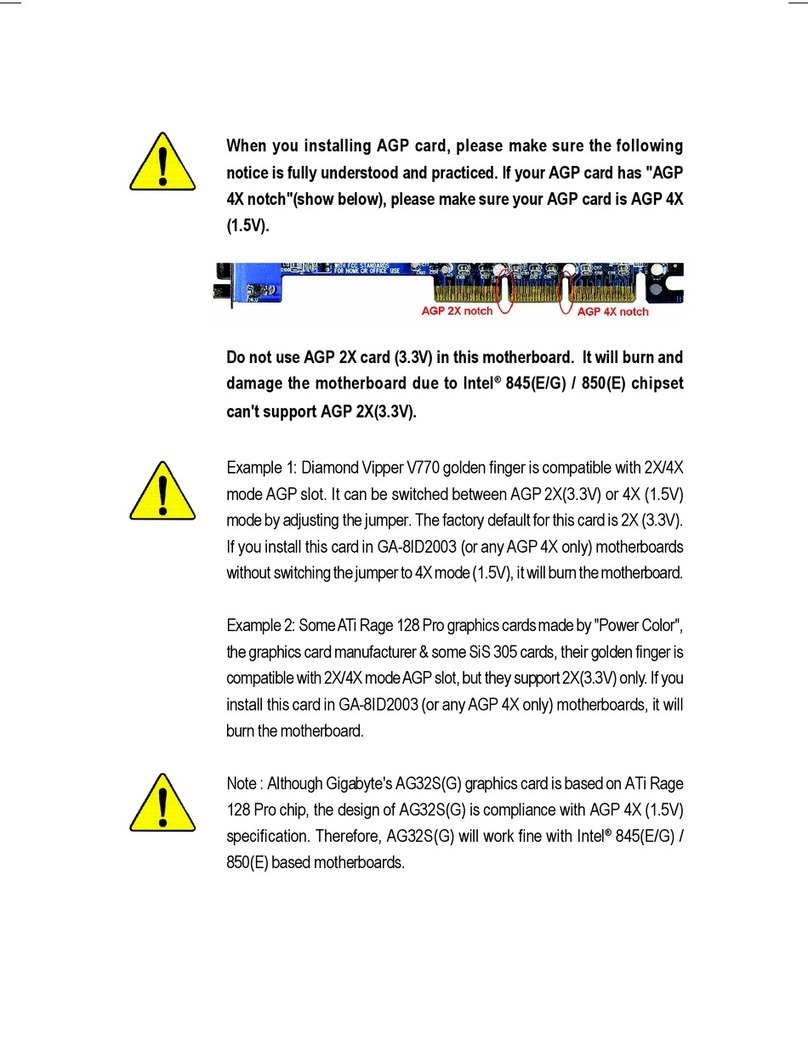 Gigabyte GA-8ID2003 user manual