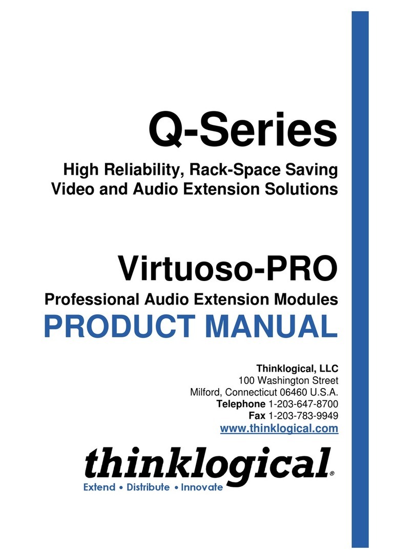 Thinklogical Virtuoso-PRO User manual
