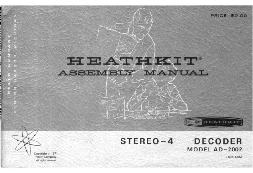 Heathkit AD-2002 Assembly manual