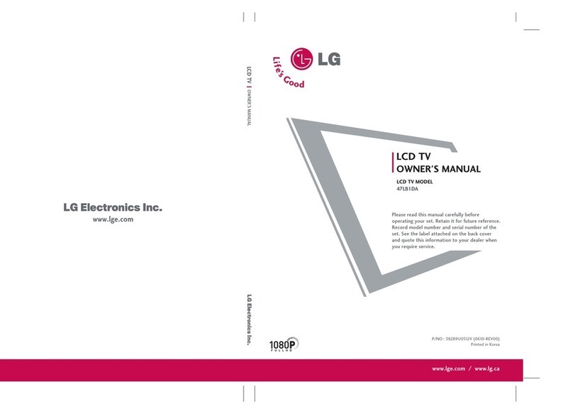 LG 47LB1DA User manual LG 47LB1DA User manual