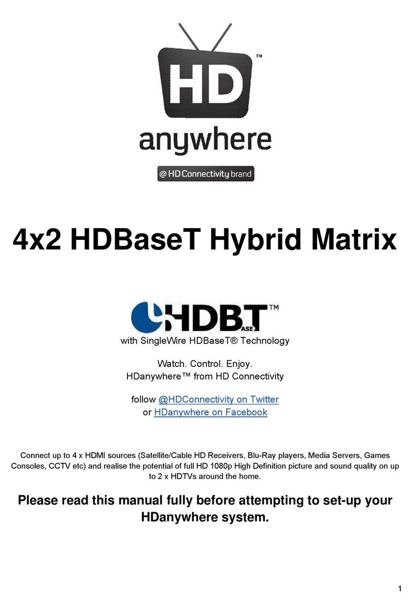 HDanywhere HKM42BTP manual