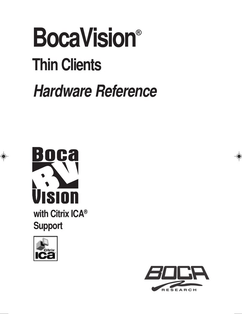 Boca WT120 Hardware reference