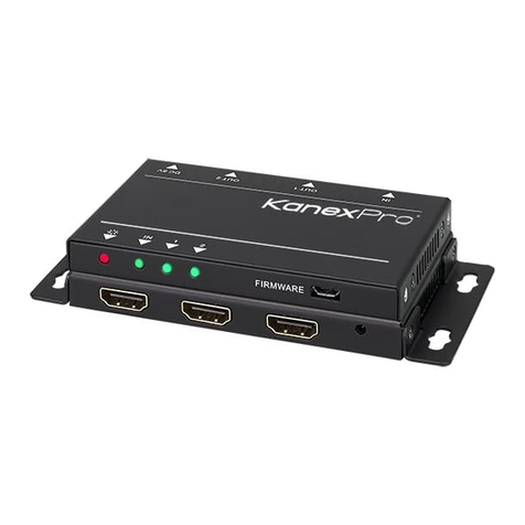 KanexPro SP-4KPROSLIM1X2 user manual