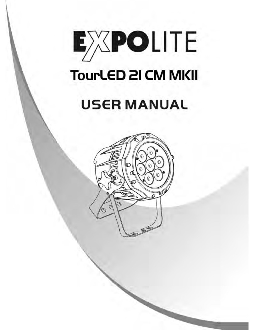 Expolite tourled User manual