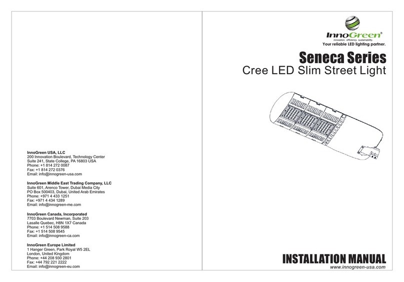 InnoGreen seneca series installation guide