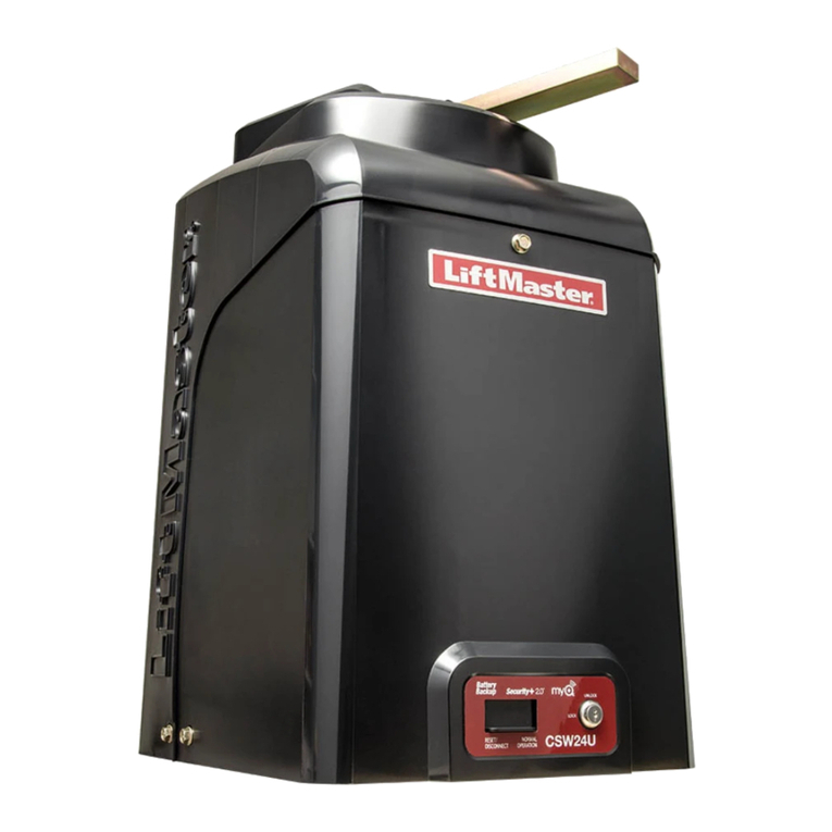 Chamberlain CSW24U User manual