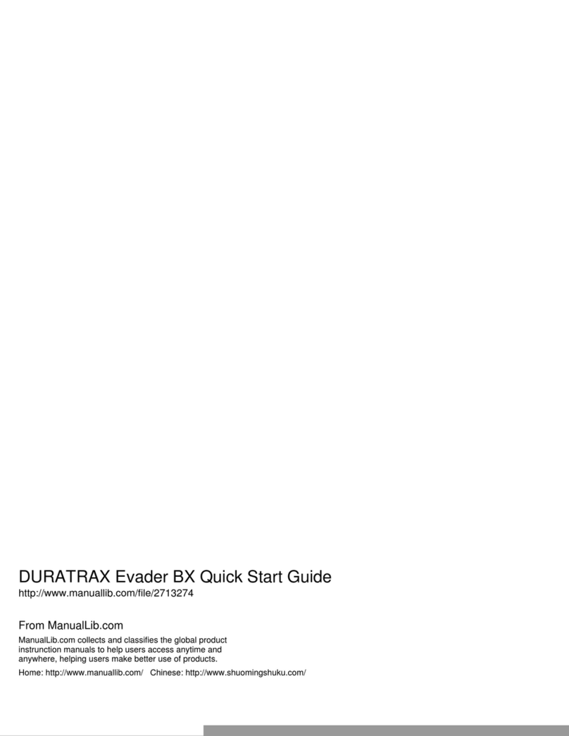 Duratrax Evader BX User manual