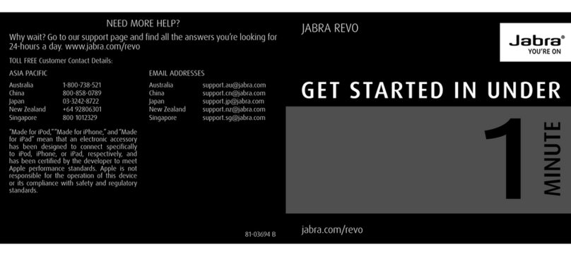 Jabra REVO quick start guide