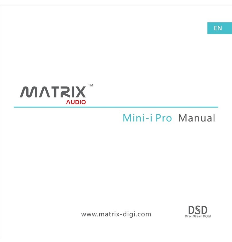 Matrix Audio Mini-i Pro manual