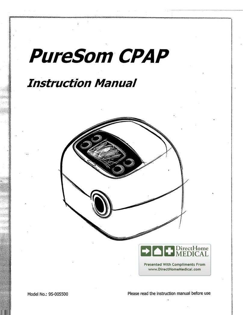 CPAP PureSom instruction manual
