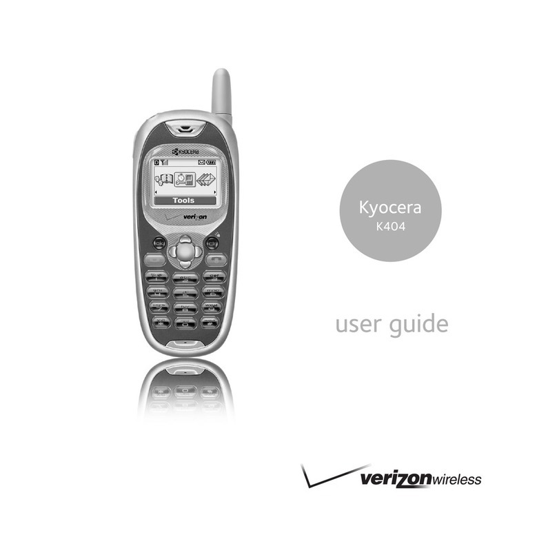 Kyocera Rave K404 user guide