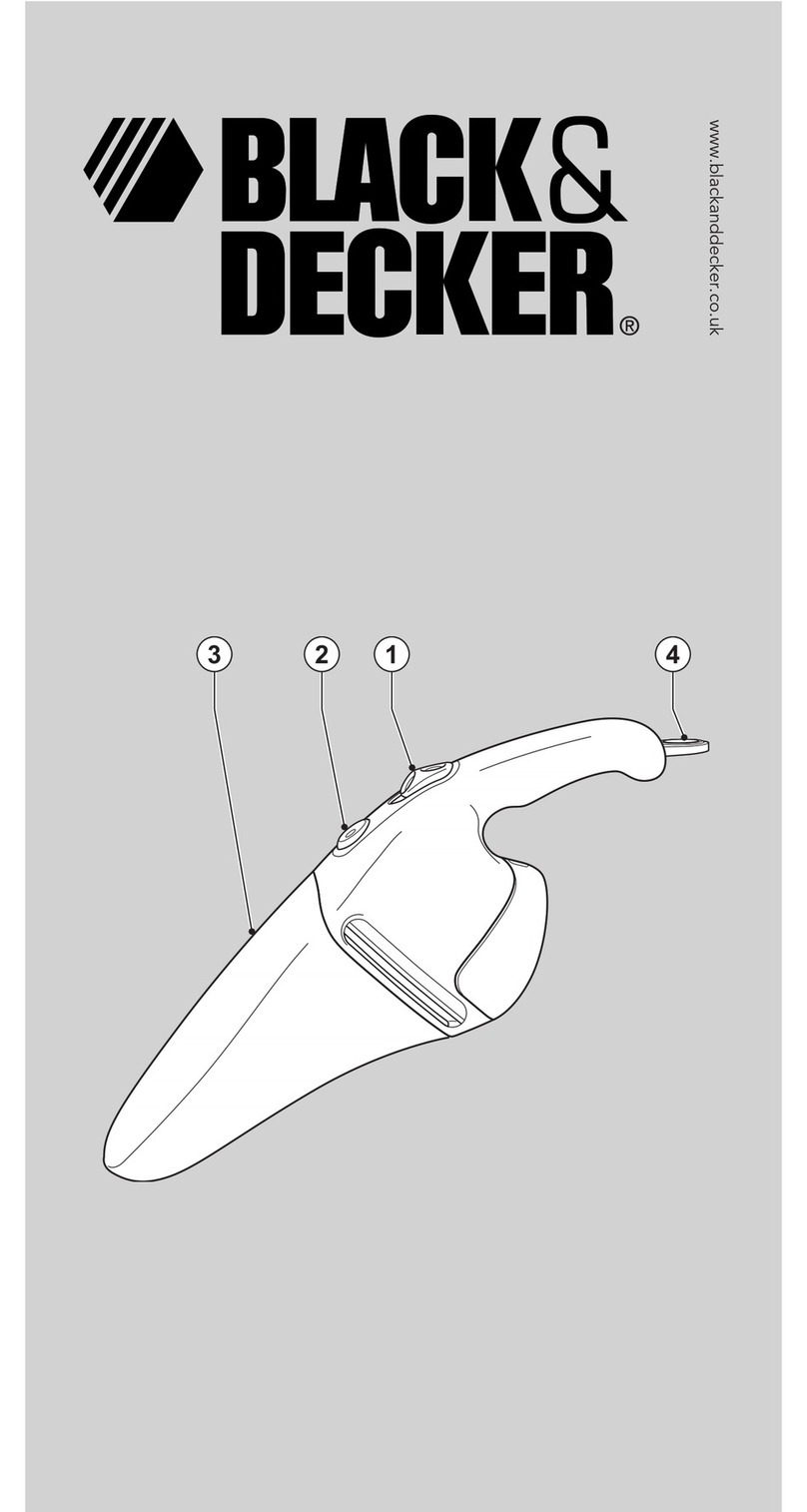 Black & Decker Dustbuster V2401 User manual