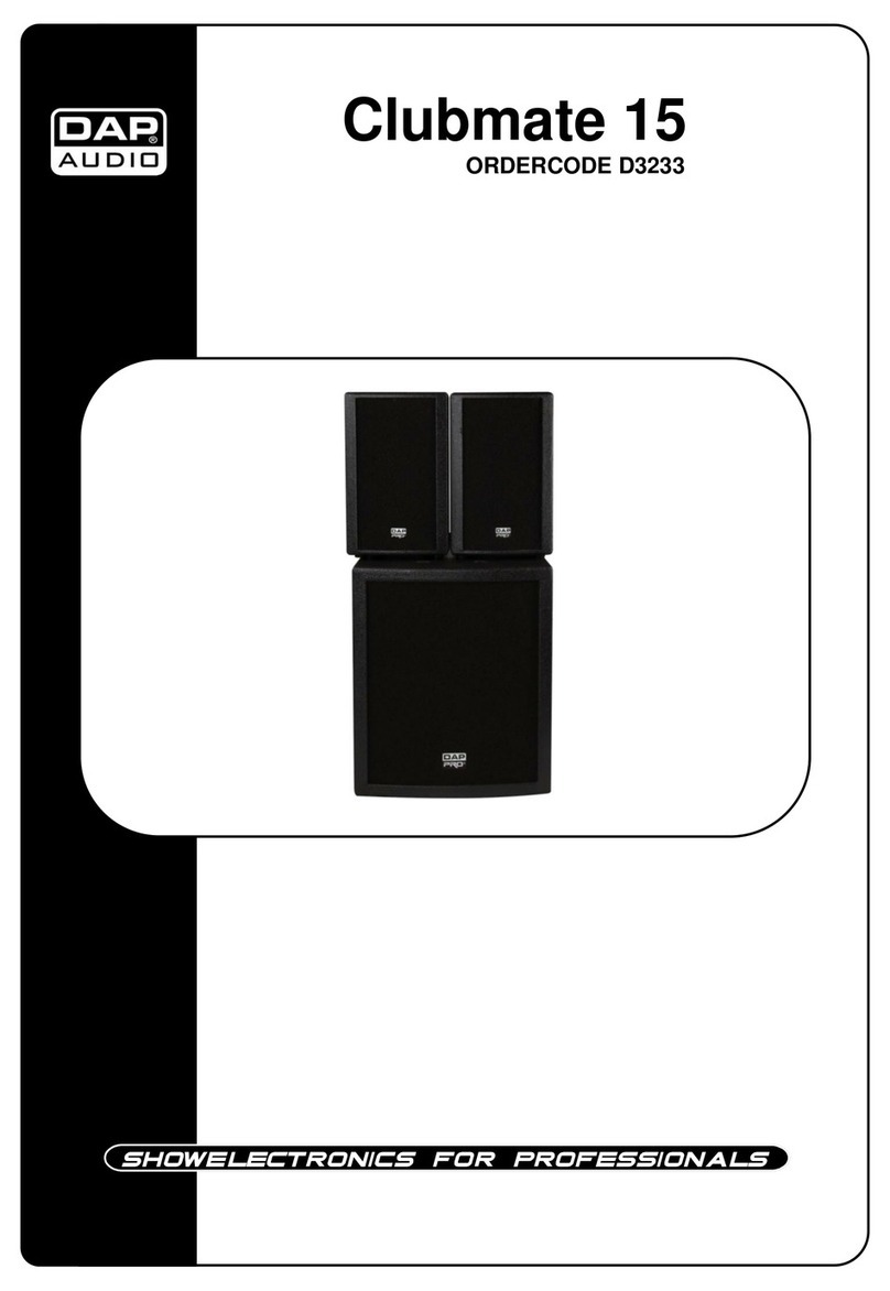 DAPAudio ClubMate 15 D3233 Product guide