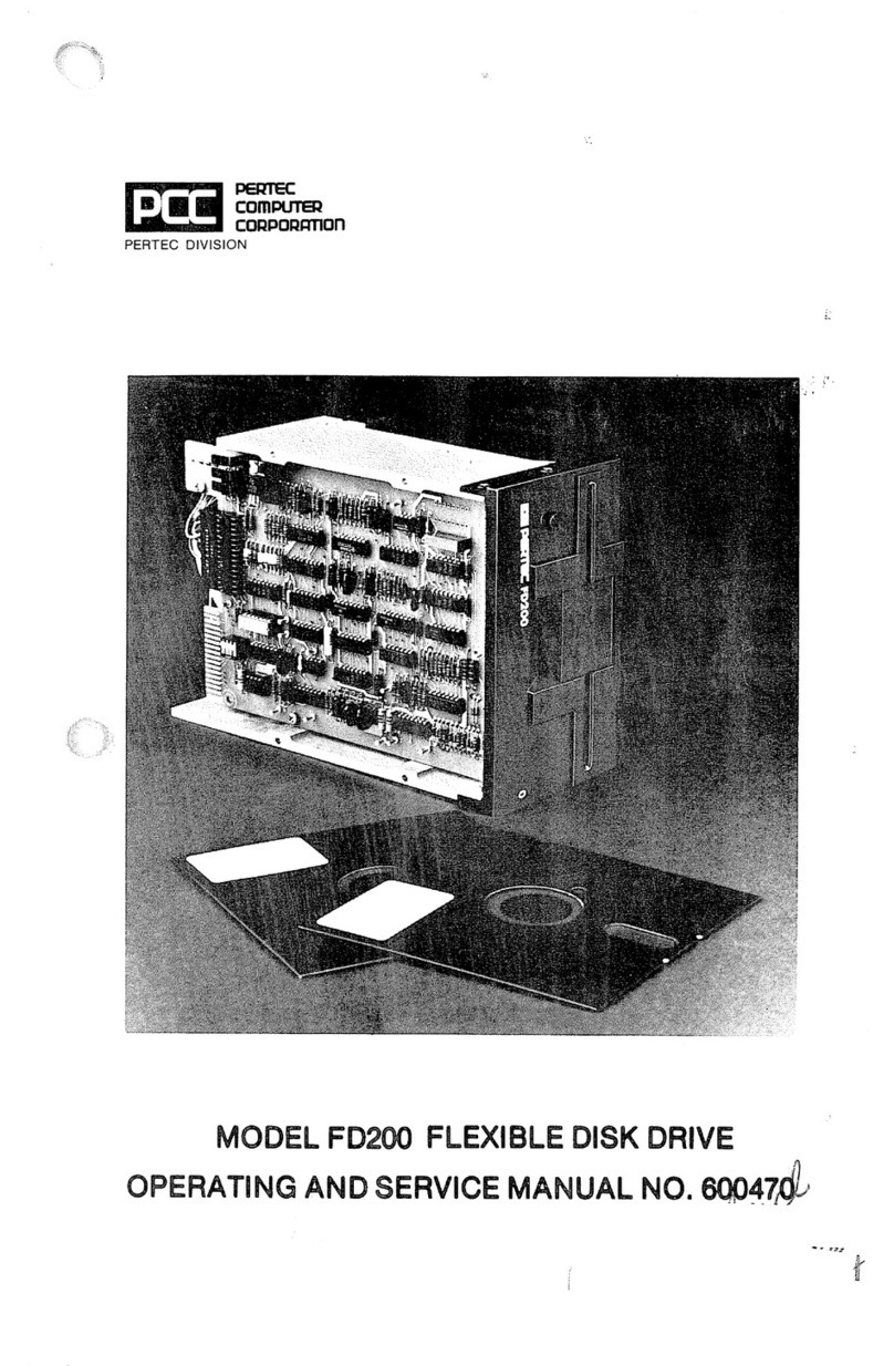 PCC FD200 Operating and service manual