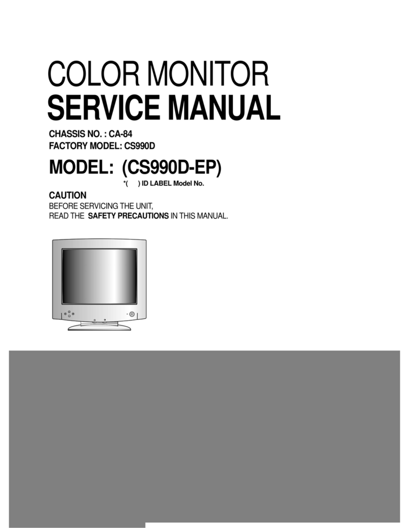LG CS990D-EP User manual