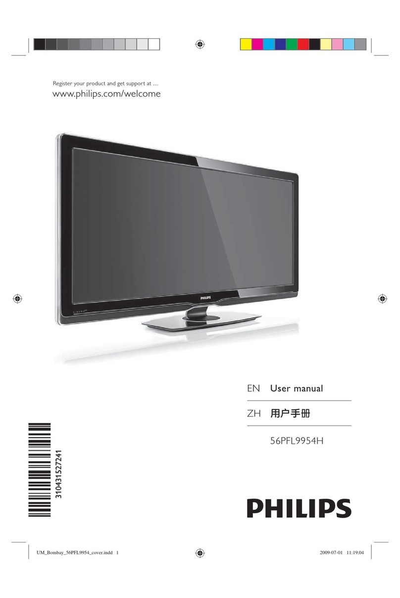 Philips 56PFL9954H user manual