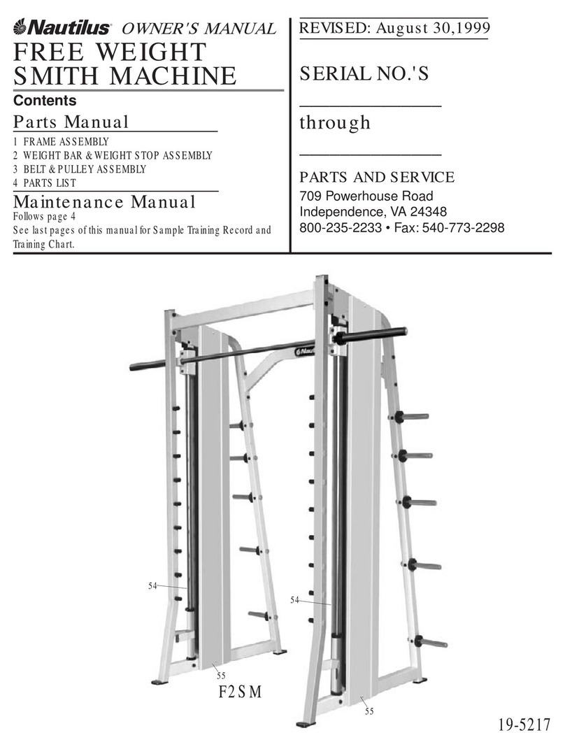 Nautilus F2SM User manual