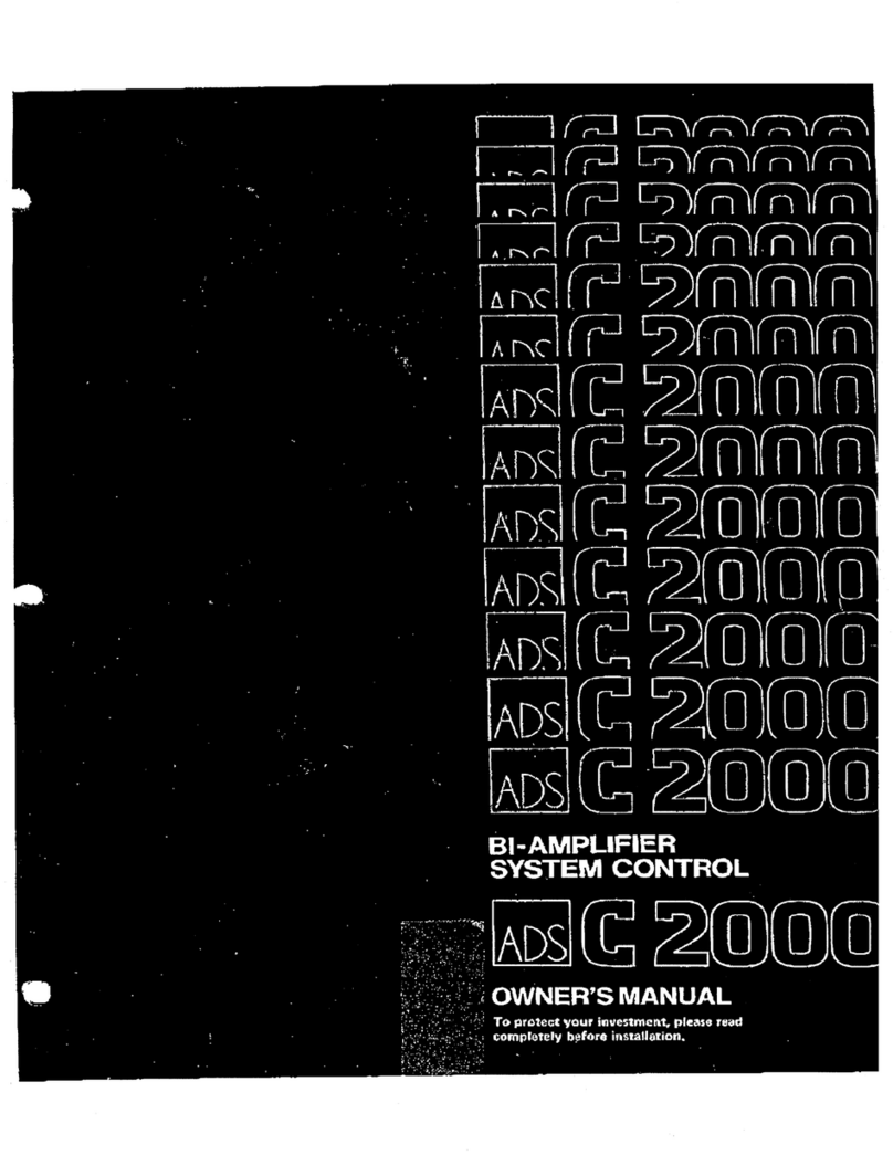 ADS C-2000 User manual