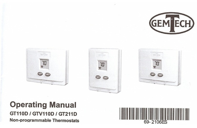 Gemtech GT110D User manual