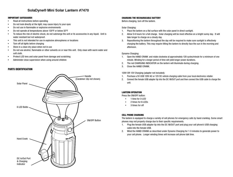 SolaDyne 7470 manual