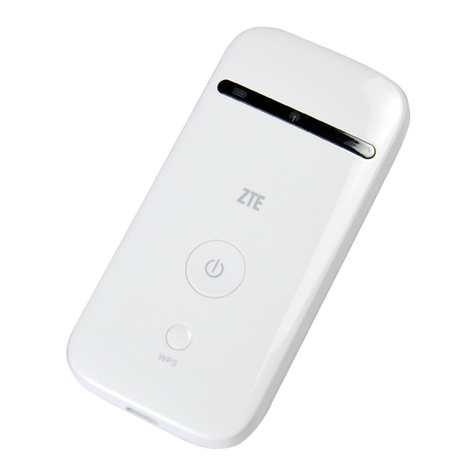 Zte MF83M User manual