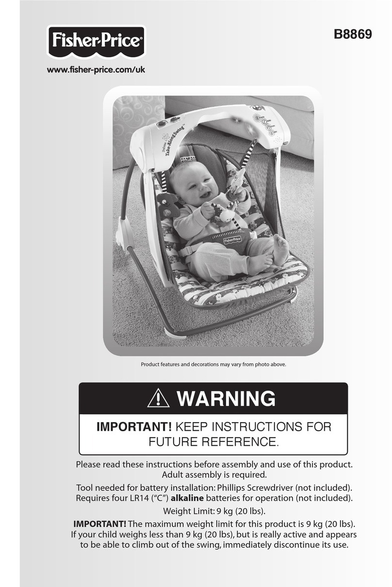 Fisher-Price B8869 User manual