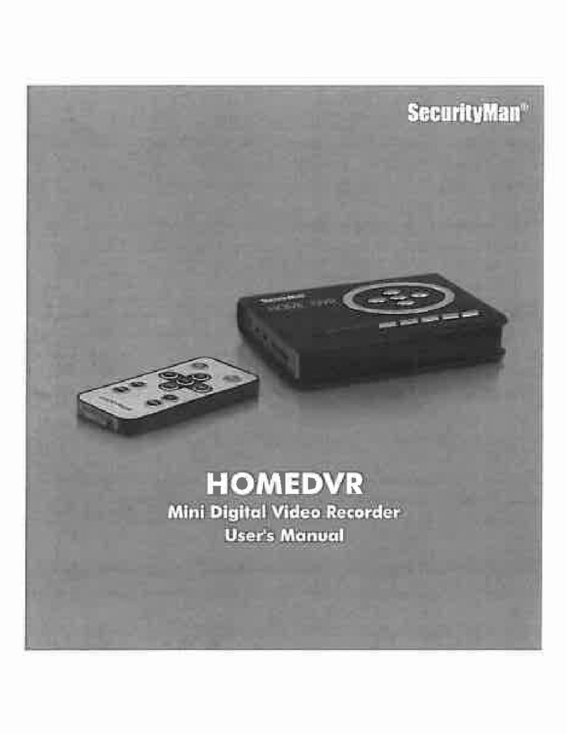 SecurityMan HomeDVR user manual