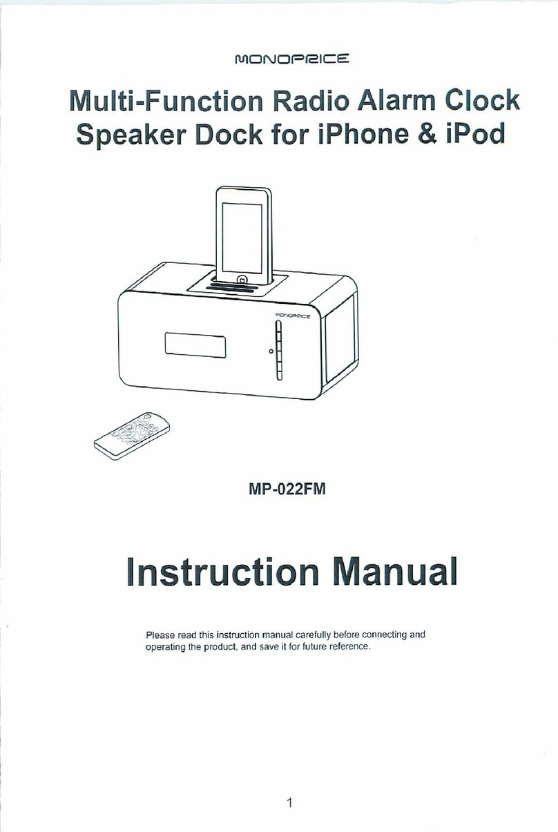 Monoprice MP-022FM instruction manual