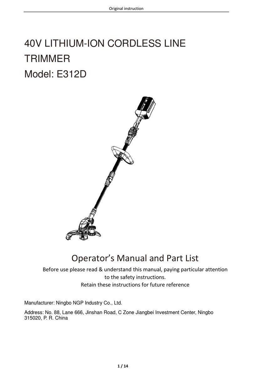 Ningbo E312D instruction manual