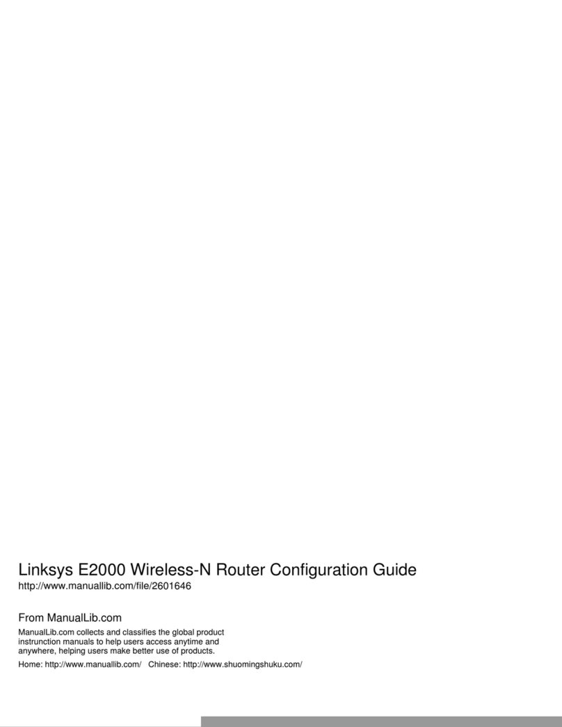 Maretron Linksys E2000 Configuration guide