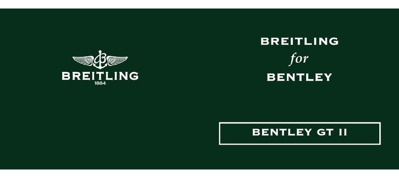 Breitling BENTLEY GT II User manual