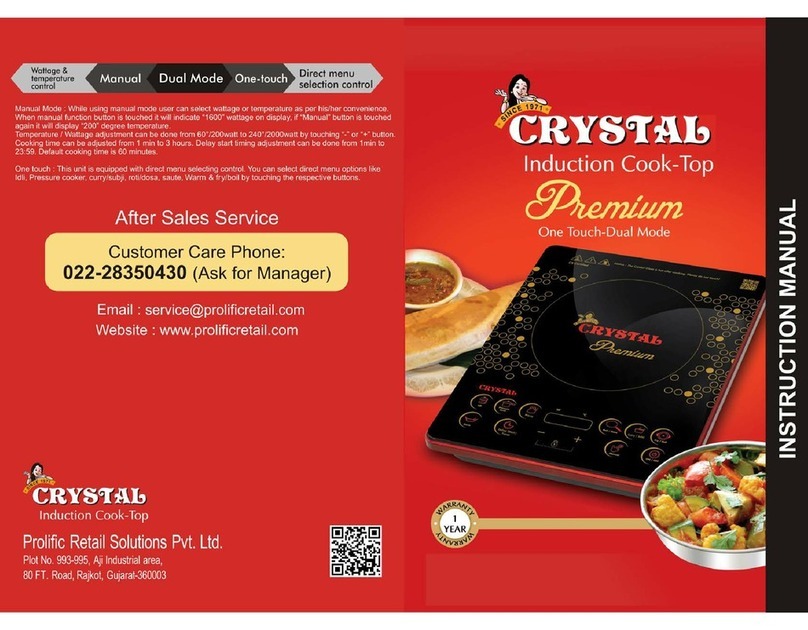 Crystal Premium instruction manual